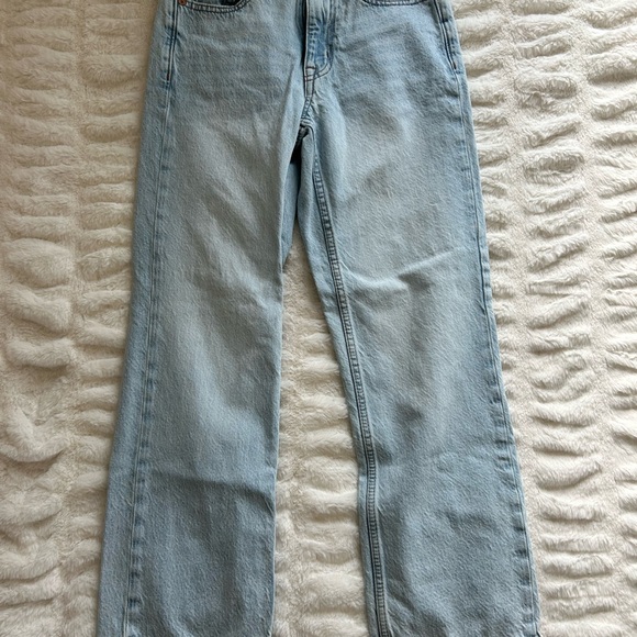 Aeropostale Light Blue High Rise Baggy Jeans - Picture 2 of 5